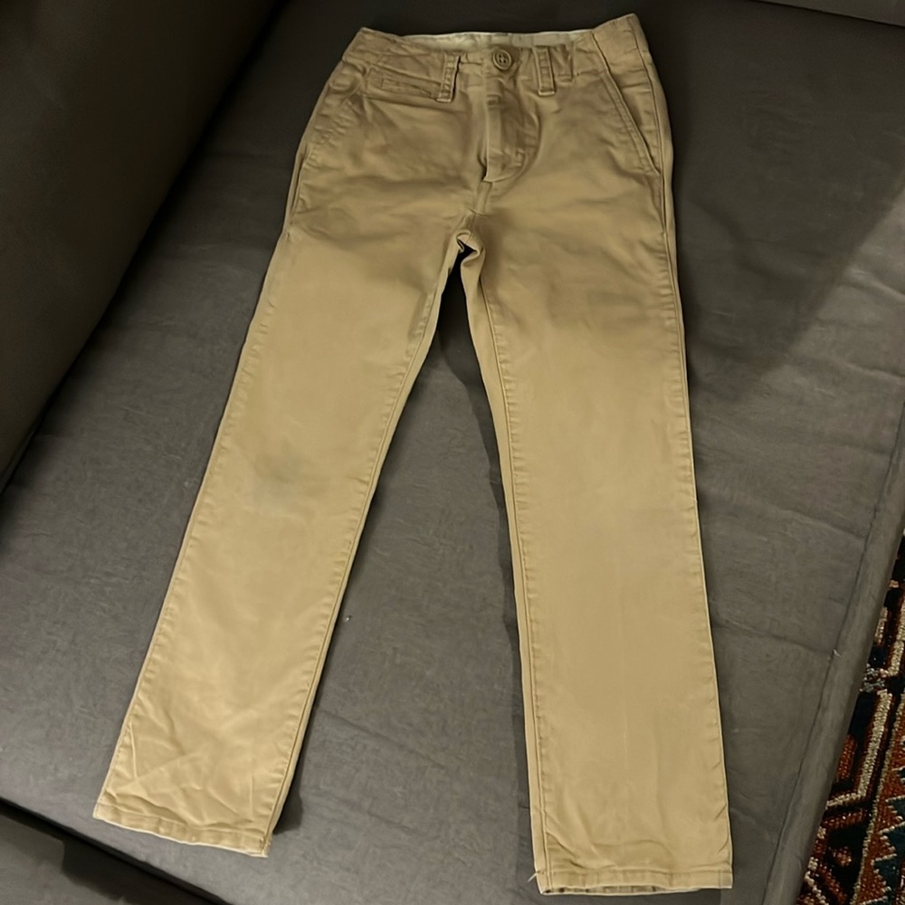 NWOT Gap Slim khakis dockers tan 6 boys pants